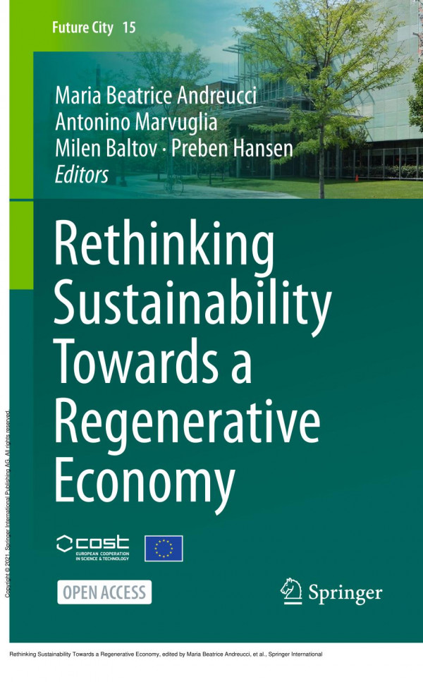 Rethinking Sustainability Towards A Regenerative Economy 1st Edition Maria Beatrice Andreucci