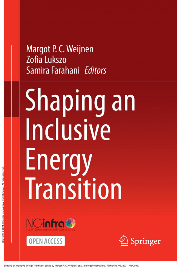Shaping An Inclusive Energy Transition 1st Edition Margot P C Weijnen