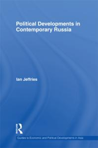 Political Developments In Contemporary Russia 1st Edition Ian Jeffries