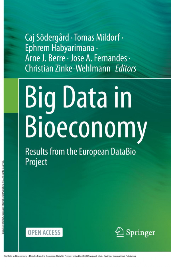 Big Data In Bioeconomy Results From The European Databio Project 1st Edition Caj Sdergrd