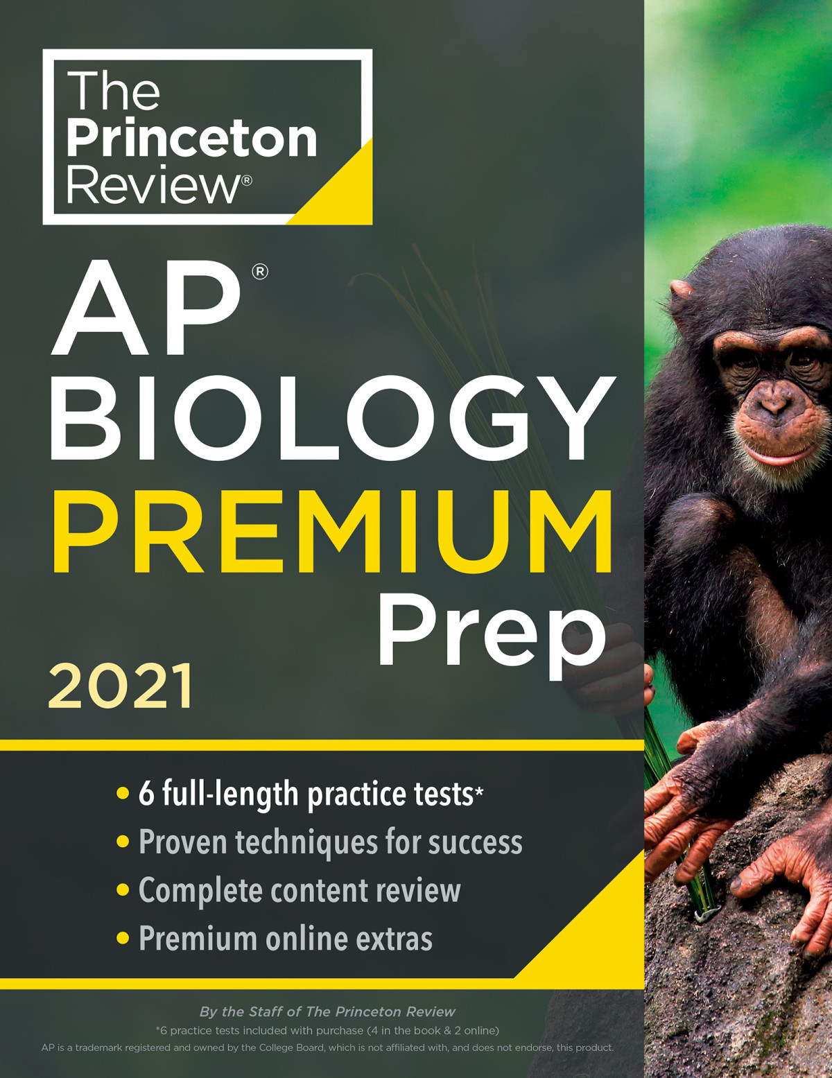Princeton Review Ap Biology Premium Prep 2021 6 Practice Tests Complete Content Review Strategies Techniques The Princeton Review