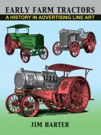 Early Farm Tractors A History In Advertising Line Art Jim Harter