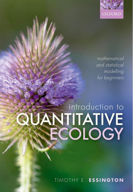 An Introduction To Quantitative Ecology Timothy E Essington