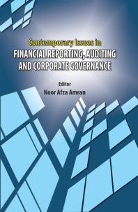 Contemporary Issues In Financial Reporting Auditing And Corporate Governance 1st Edition Noor Afza Amran