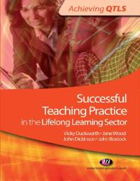 Successful Teaching Practice In The Lifelong Learning Sector 1st Edition Vicky Duckworth Jane Wood John Bostock John Dickinson