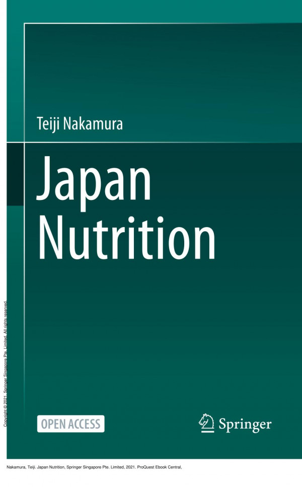 Japan Nutrition 1st Edition Teiji Nakamura