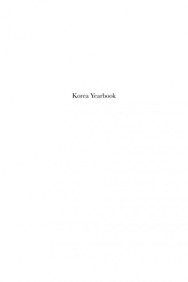 Korea Yearbook 2008 Politics Economy And Society 1st Edition Rüdiger Frank Jim Hoare Patrick Köllner Susan Pares