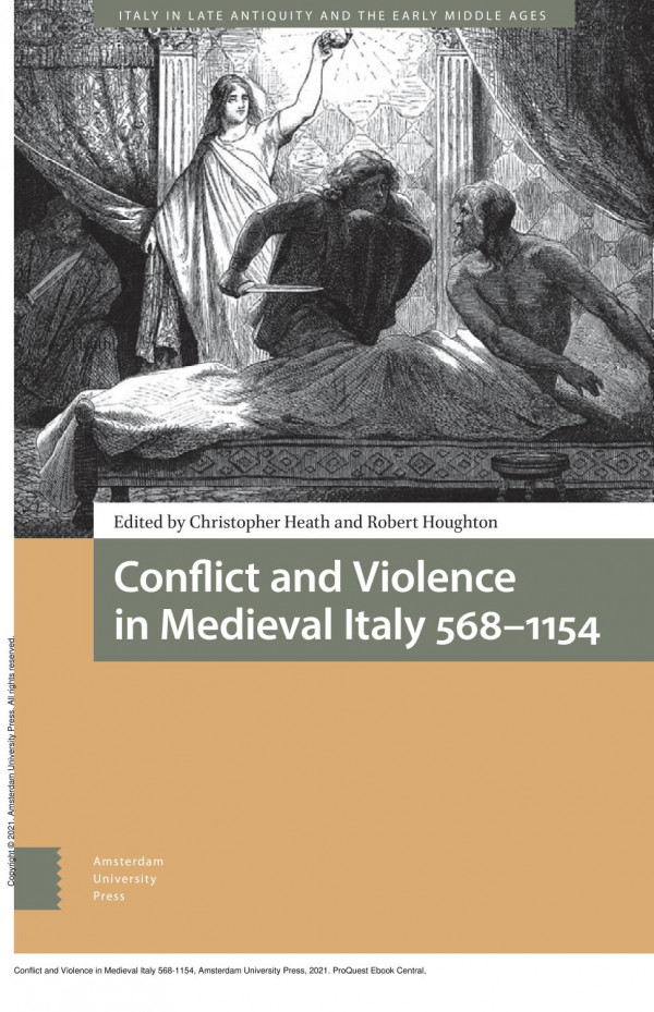 Conflict And Violence In Medieval Italy 5681154 1st Edition Heath Houghton