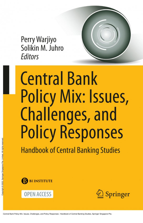 Central Bank Policy Mix Issues Challenges And Policy Responses Handbook Of Central Banking Studies 1st Edition Perry Warjiyo