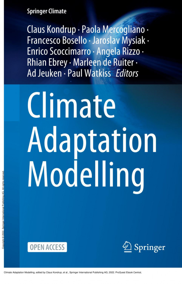 Climate Adaptation Modelling 1st Edition Claus Kondrup Paul Watkiss
