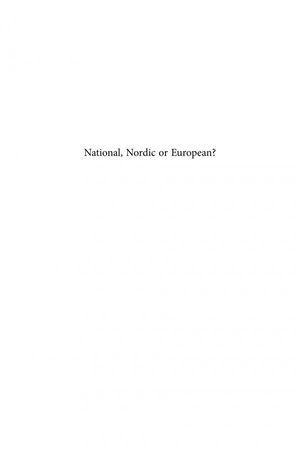National Nordic Or European Nineteenthcentury University Jubilees And Nordic Cooperation 1st Edition Pieter Dhondt