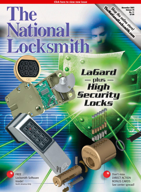 The National Locksmith Volume 74 Number 11 11th Edition The National Locksmith