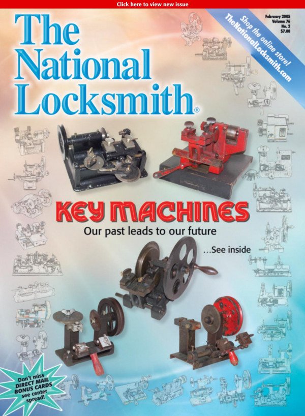The National Locksmith Volume 76 Number 2 2nd Edition The National Locksmith