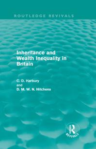 Inheritance And Wealth Inequality In Britain Colin Harbury David Hitchins