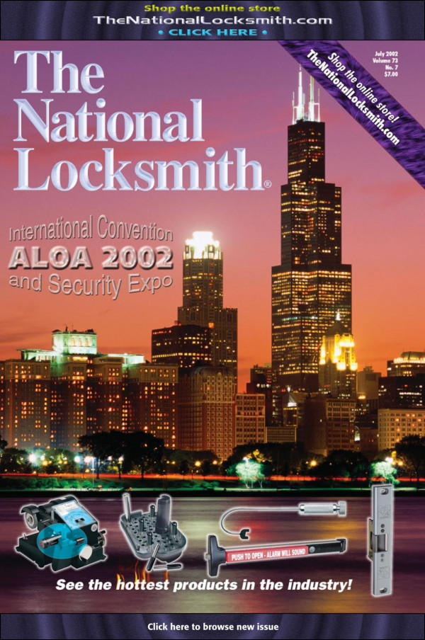 The National Locksmith Volume 73 Number 7 7th Edition The National Locksmith