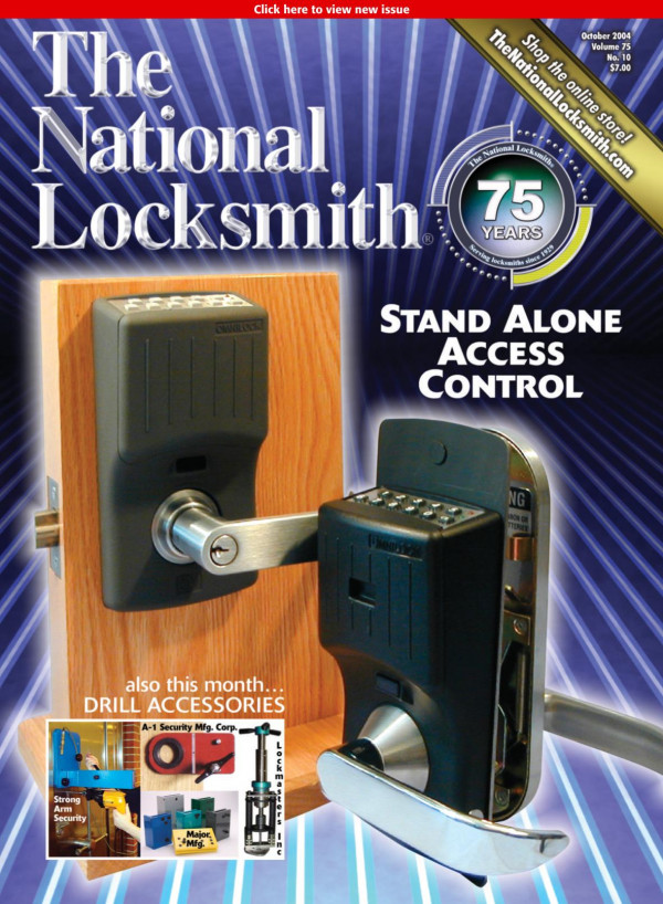 The National Locksmith Volume 75 Number 10 10th Edition The National Locksmith