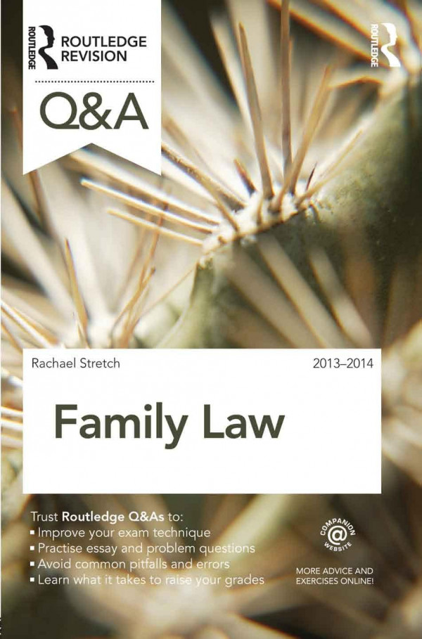 Qa Family Law 20132014 7th Edition Rachael Stretch