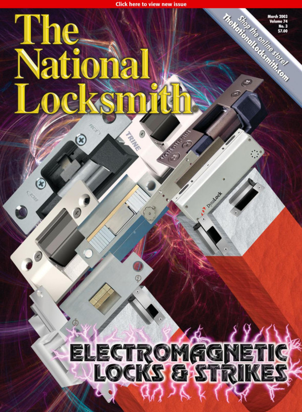 The National Locksmith Volume 74 Number 3 3rd Edition The National Locksmith