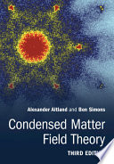 Condensed Matter Field Theory 3rd Edition 3rd Alexander Altland