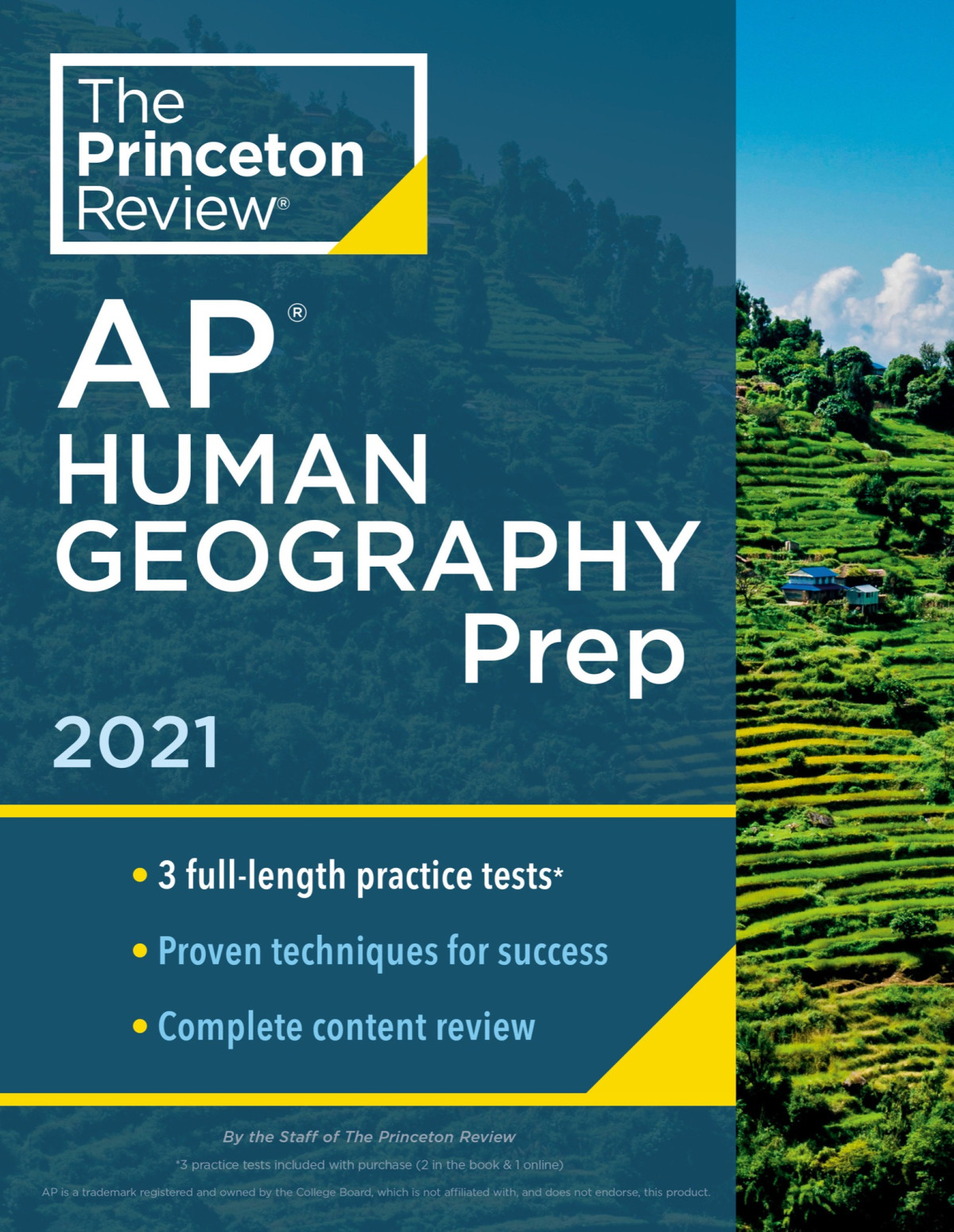 Princeton Review Ap Human Geography Prep 2021 3 Practice Tests Complete Content Review Strategies Techniques The Princeton Review
