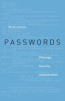 Passwords Brian Lennon