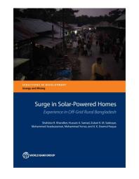 Surge In Solarpowered Homes Experience In Offgrid Rural Bangladesh 1st Edition Shahidur R Khandker Hussain A Samad Zubair K M Sadeque M Asaduzzaman Mohammad Yunus A K Enamul Haque