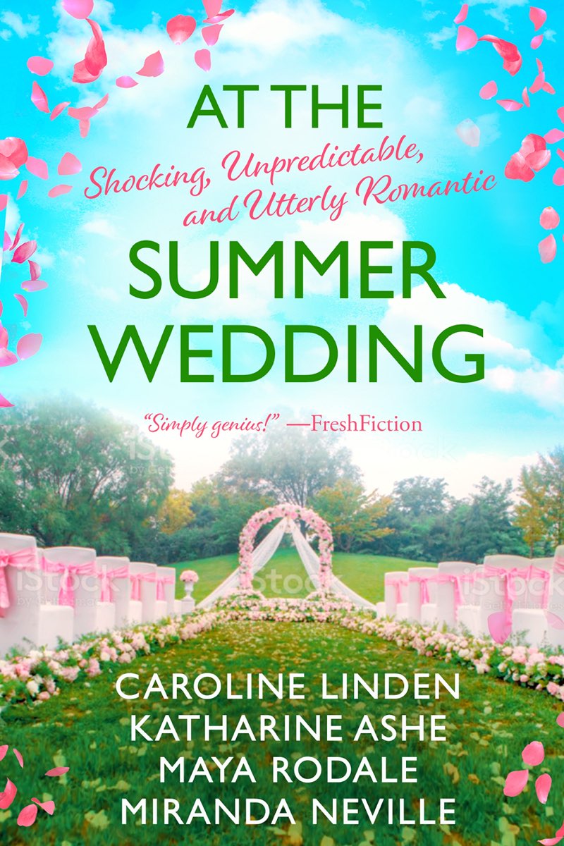 At The Summer Wedding 2nd Edition Caroline Linden Katharine Ashe Miranda Neville Caroline Linden