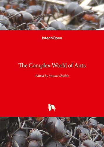 The Complex World Of Ants 1st Edition Vonnie Dc Shields Editor