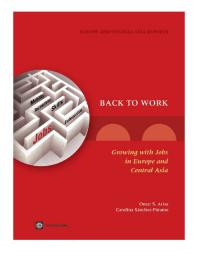Back To Work Growing With Jobs In Europe And Central Asia 1st Edition Omar S Arias Carolina Snchezpramo Mara E Dvalos