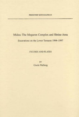 Midea The Megaron Complex And Shrine Area Prehistory Monographs 1st Edition Gisela Walberg