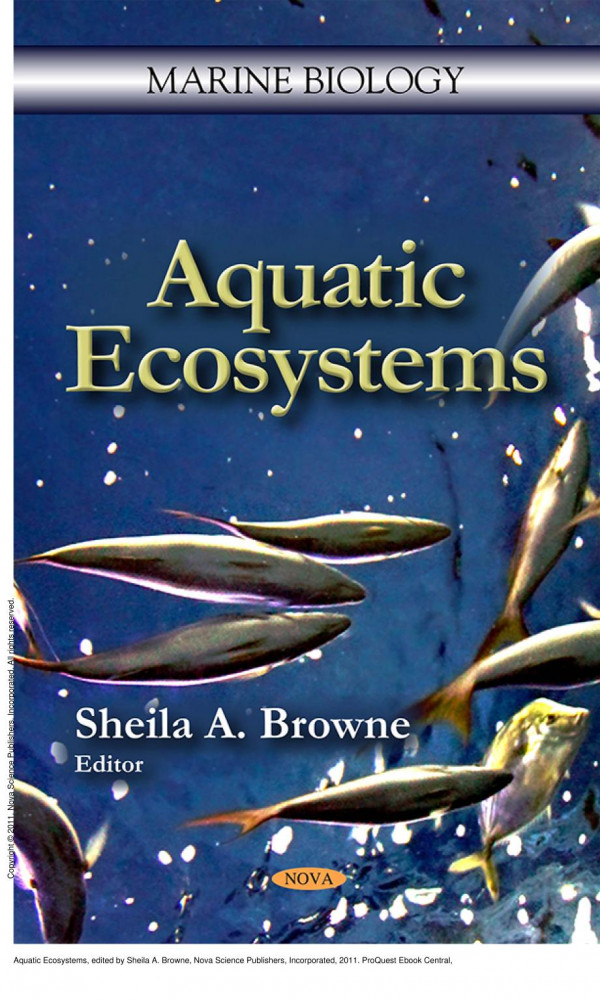 Aquatic Ecosystems 1st Edition Sheila A Browne