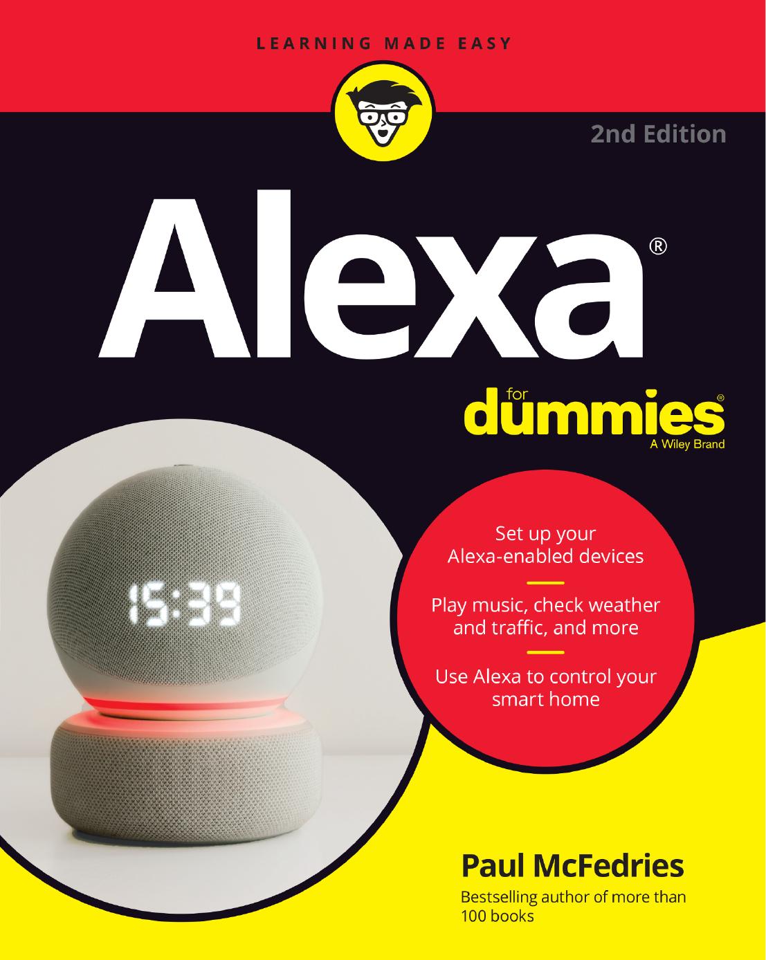Alexa For Dummies 2nd Paul Mcfedries