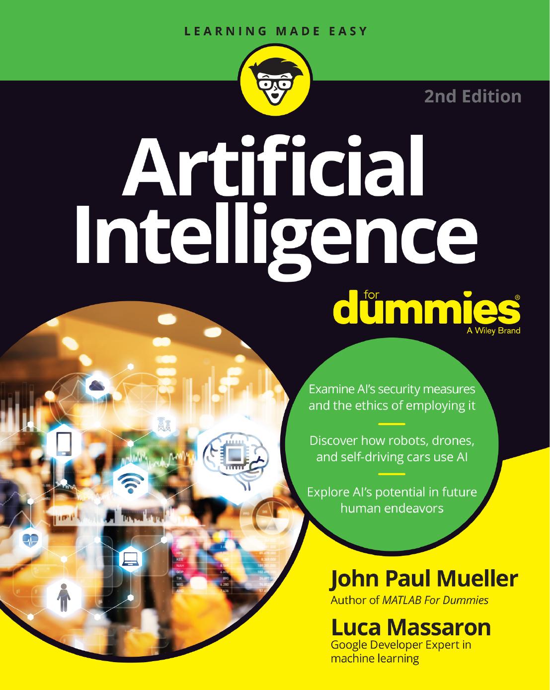 Artificial Intelligence For Dummies 2nd Edition 2nd John Paul Mueller