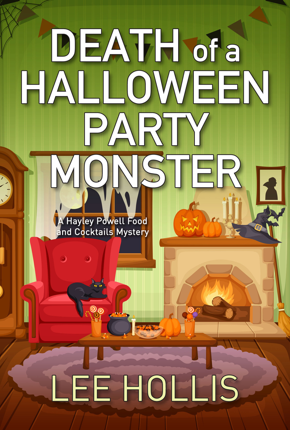 Death Of A Halloween Party Monster Hayley Powell Food And Cocktails Mystery 145 Lee Hollis