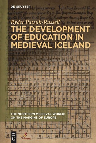 The Development Of Education In Medieval Iceland Ryder Patzukrussell