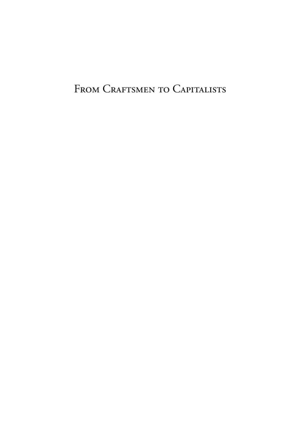 From Craftsmen To Capitalists German Artisans From The Third Reich To The Federal Republic 19391953 Frederick L Mckitrick
