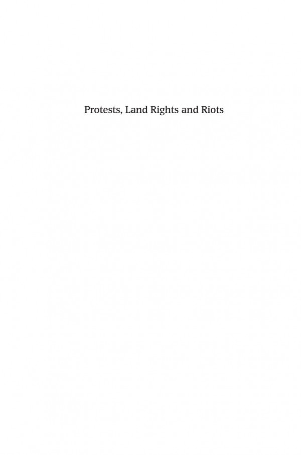 Protests Land Rights And Riots Postcolonial Struggles In Australia In The 1980s Barry Morris