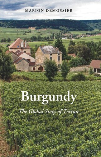 Burgundy The Global Story Of Terroir Marion Demossier