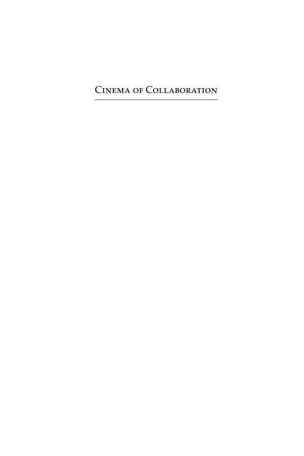 Cinema Of Collaboration Defa Coproductions And International Exchange In Cold War Europe Mariana Ivanova