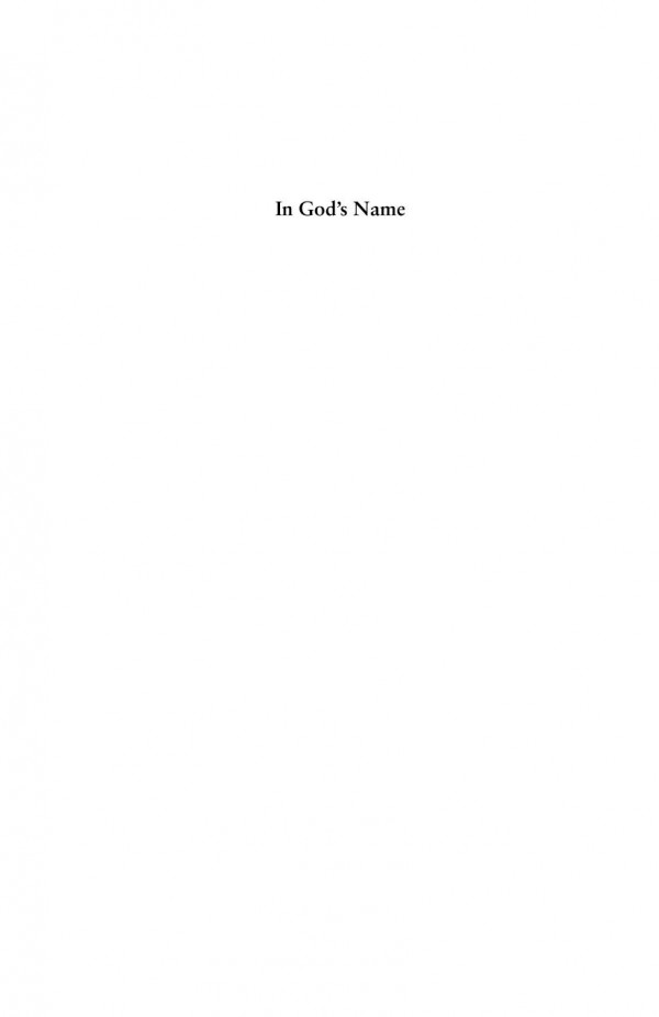 In Gods Name Genocide And Religion In The Twentieth Century Omer Bartov Editor Phyllis Mack Editor
