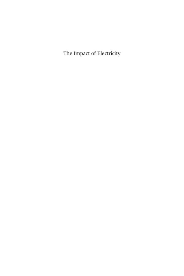 The Impact Of Electricity Development Desires And Dilemmas Tanja Winther