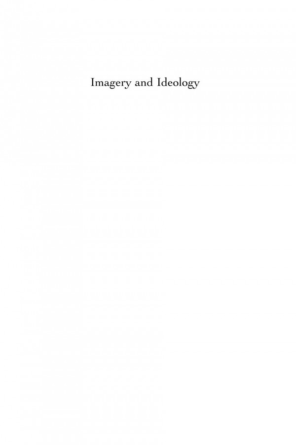 Imagery And Ideology Fiction And Painting In Nineteenthcentury France 1st Edition William J Berg