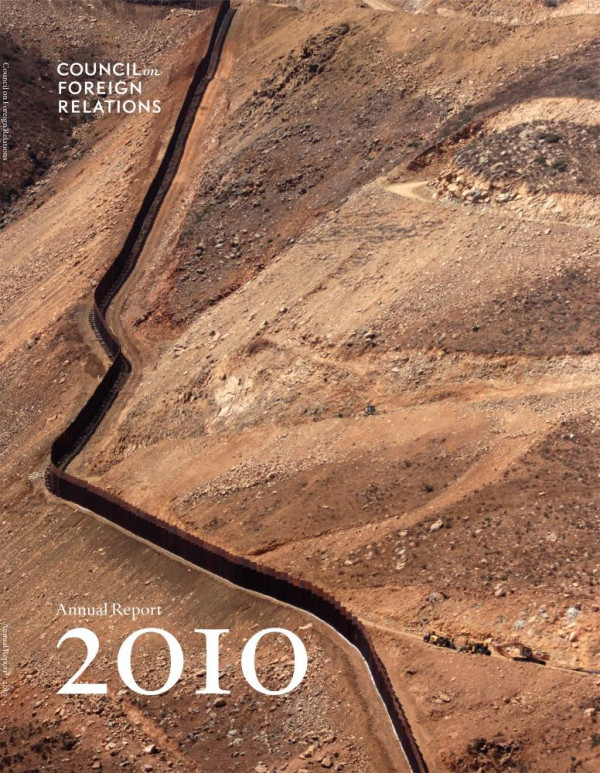 2010 Annual Report 1st Edition Council On Foreign Relations