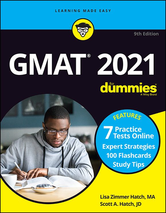 Gmat 2021 For Dummies 9th Edition 9th Lisa Zimmer Hatch Scott A Hatch