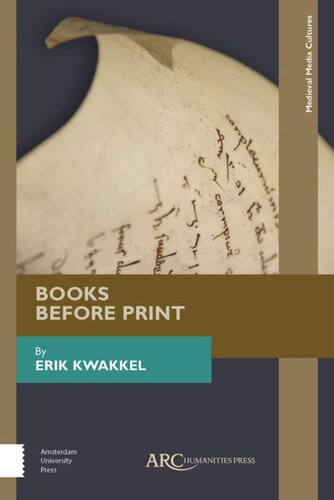 Books Before Print Erik Kwakkel