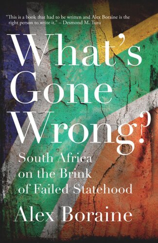 Whats Gone Wrong South Africa On The Brink Of Failed Statehood Alex Boraine