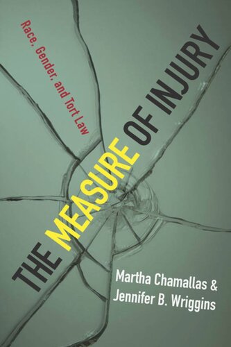 The Measure Of Injury Race Gender And Tort Law Martha Chamallas Jennifer B Wriggins