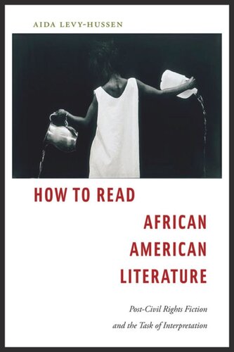 How To Read African American Literature Postcivil Rights Fiction And The Task Of Interpretation Aida Levyhussen