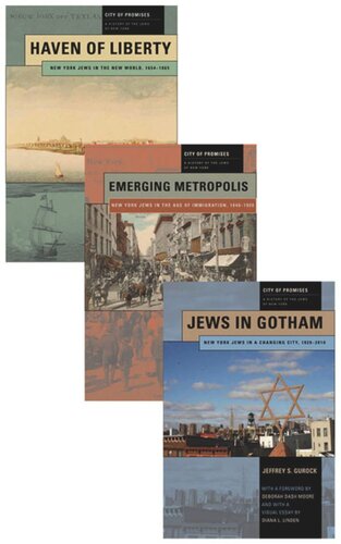 City Of Promises A History Of The Jews Of New York 3volume Box Set Howard B Rock Deborah Dash Moore Jeffrey S Gurock Annie Polland Daniel Soyer Diana L Linden