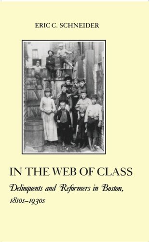 In The Web Of Class Delinquents And Reformers In Boston 1810s1930s Eric C Schneider